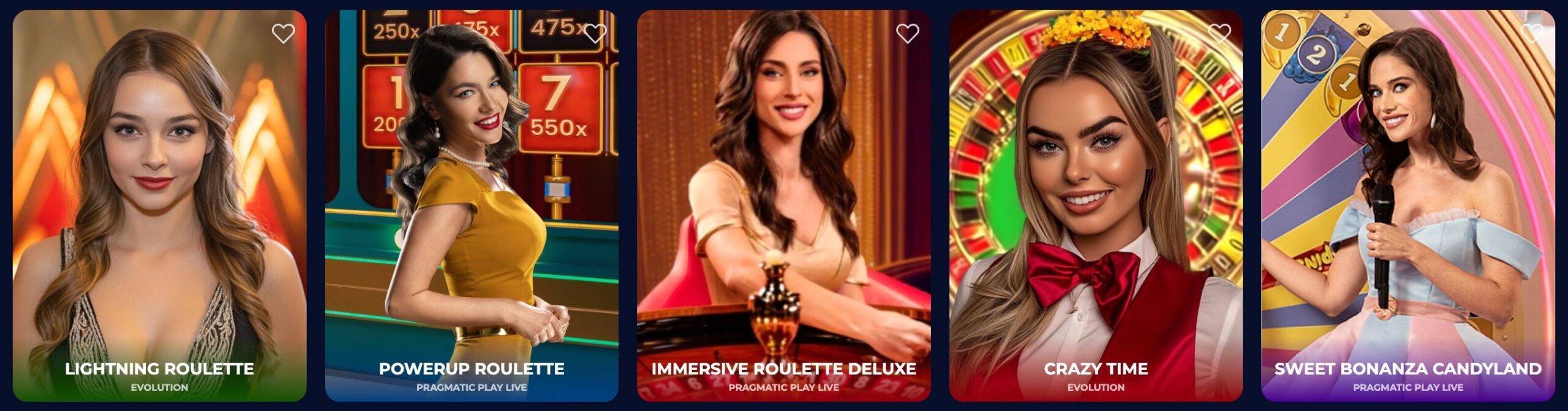 Aperçu des jeux en direct de Nine Casino